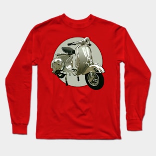 Scooter Vespa Long Sleeve T-Shirt